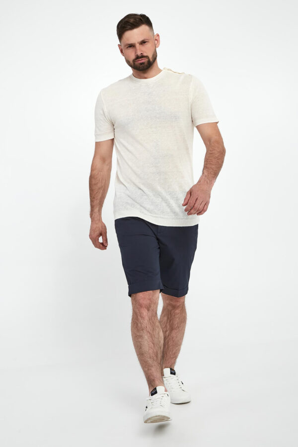 a242bd0d2b4871a0c14bd680a9283ec88d2271de T-shirt męski lniany LIU JO