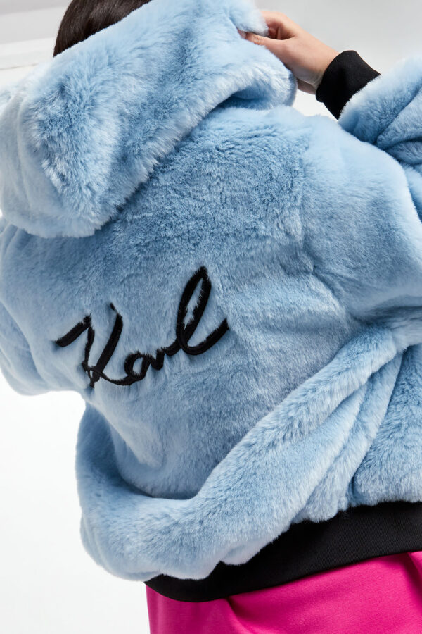 a2952fb4e738045bef2346f592b60283ac9d2300 Bomberka damska dwustronna KARL LAGERFELD