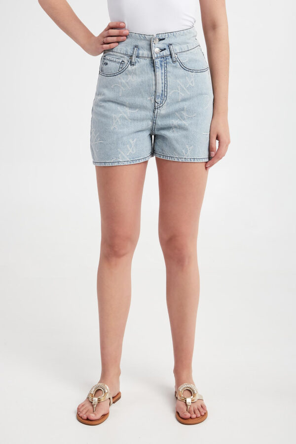 a2971ecbefd551978d6d1aa6ab5f962a96eda641 Spodenki damskie jeansowe ARMANI EXCHANGE