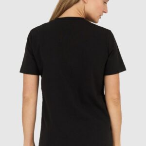 a36913c0b016f109ccb51d06265512d4ef877120 KENZO Czarny t-shirt damski z czerwonym logo