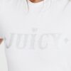 JUICY COUTURE Biały damski t-shirt Ryder Rodeo Fitted