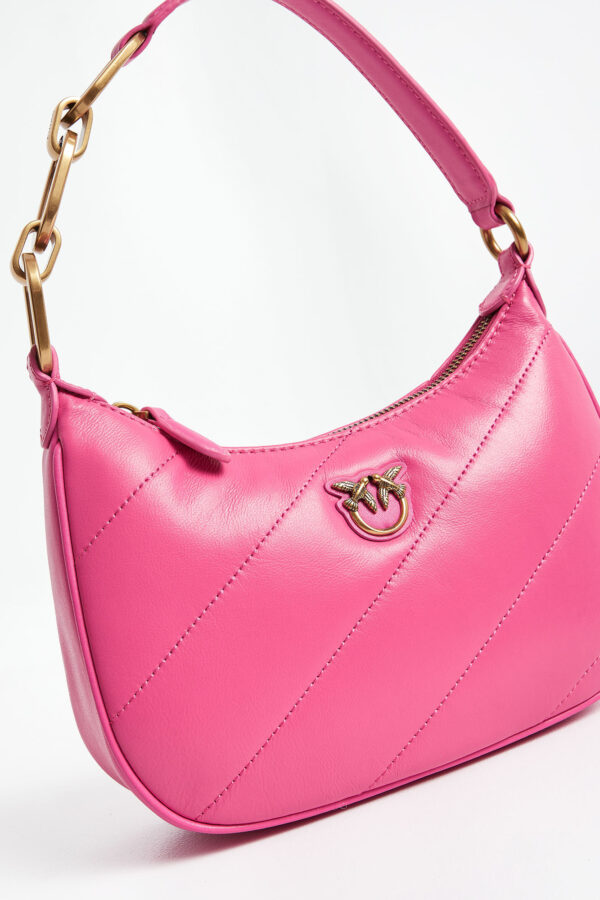 Torebka damska Half Moon Mini Maxi Quil PINKO