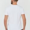 GUESS Biały męski t-shirt New Tech Str T