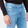 7 FOR ALL MANKIND Niebieskie męskie jeansy Slimmy Tapered