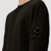 C.P. COMPANY Czarna męska bluza Crew Neck