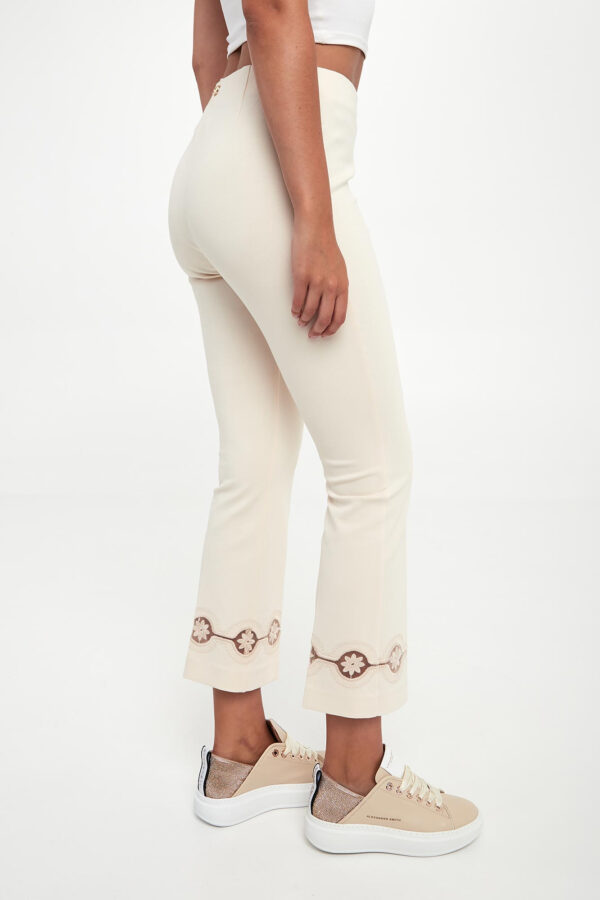 Spodnie damskie z koronką TWINSET