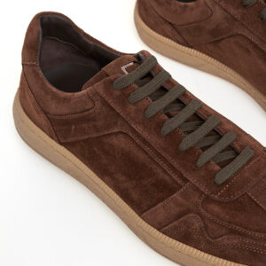 Sneakersy męskie zamszowe BALDININI