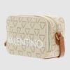 VALENTINO Mała kremowa torebka Liuto Camera Bag