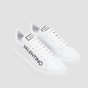 VALENTINO Białe sneakersy REY LACE-UP