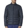 AERONAUTICA MILITARE Granatowa męska pikowana kurtka JACKET, Rozmiar 54