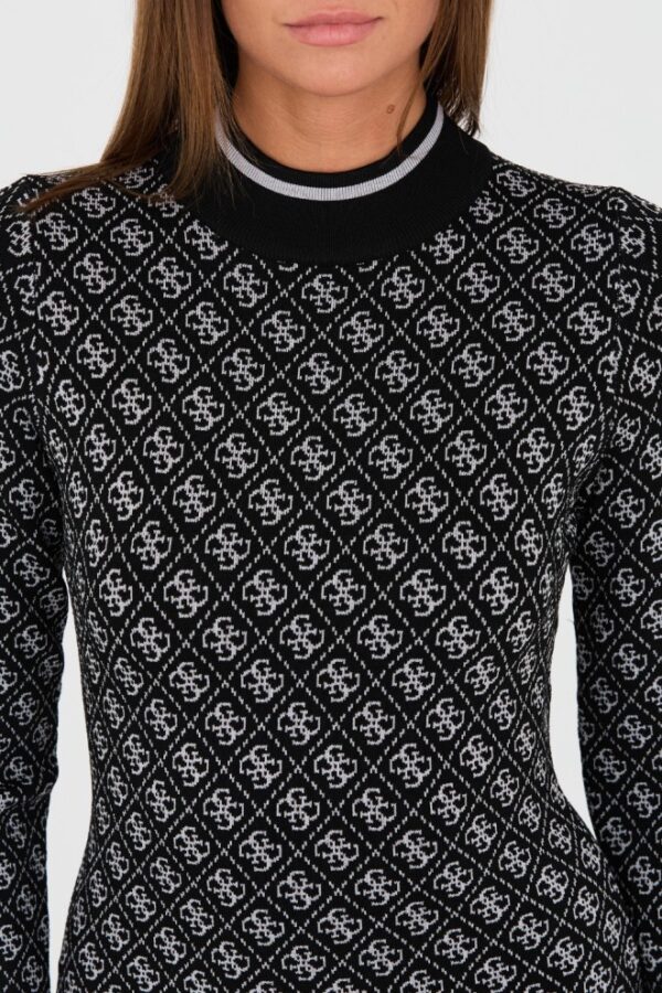 GUESS Czarna damska sukienka