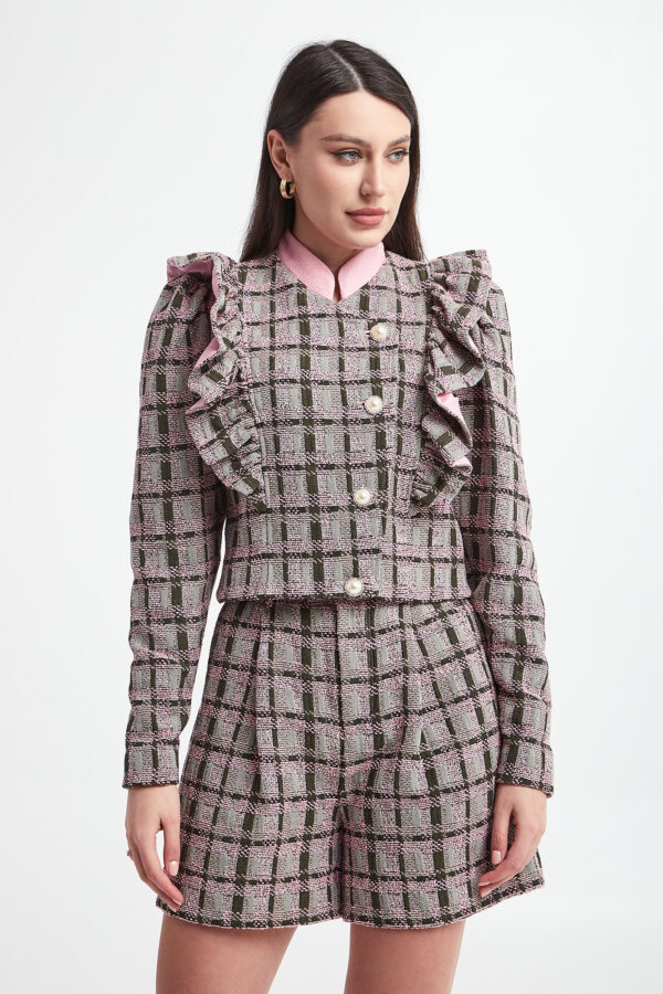 a6b10839ebe0b7622fd2e14fc7482121ad8f7122 Żakiet tweedowy CUSTOMMADE