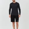 GUESS Czarny męski longsleeve New Tech Str T