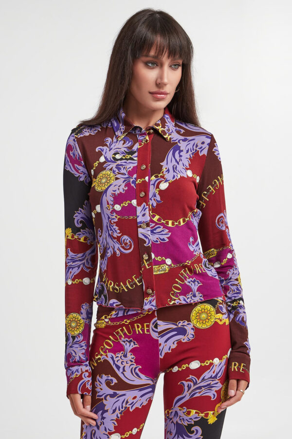 Koszula damska z logo VERSACE JEANS COUTURE