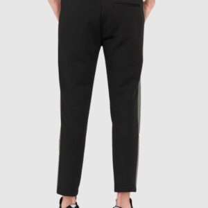 a881d22a19655e2e9e9a519deb183affc2ea3c0d LA MARTINA Czarne męskie spodnie Slim Fit