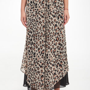 Spodnie damskie w panterkę JOSEPH RIBKOFF