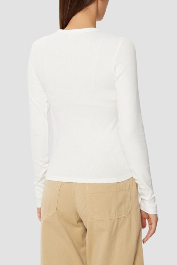 TOMMY JEANS Beżowy damski longsleeve