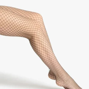 Czarne rajstopy kabaretki