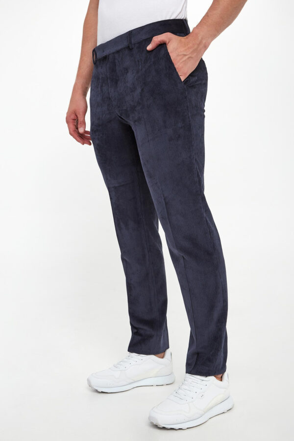 a9e0fe19cad35dcf07d0775db88702963d9f2dcf Spodnie męskie sztruksowe KARL LAGERFELD