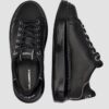KARL LAGERFELD Czarne damskie sneakersy KAPRI Karl Signia