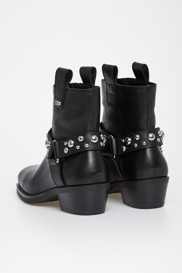 Botki damskie skórzane biker LIU JO