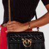PINKO Czarna torebka Love One Classic DC