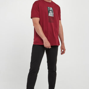 aa9fdfe8af51f008615afdd4ed144cde26a45ac5 T-shirt męski z nadrukiem ARMANI EXCHANGE