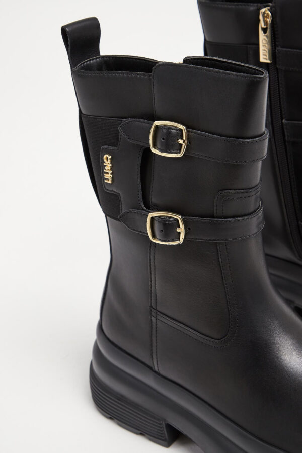 aad0ba3318f4846ed8f6cb0db956299f9261bc32 Botki skórzane LIU JO