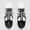 VALENTINO Biało-czarne sneakersy Baraga S Sneaker Lace-U