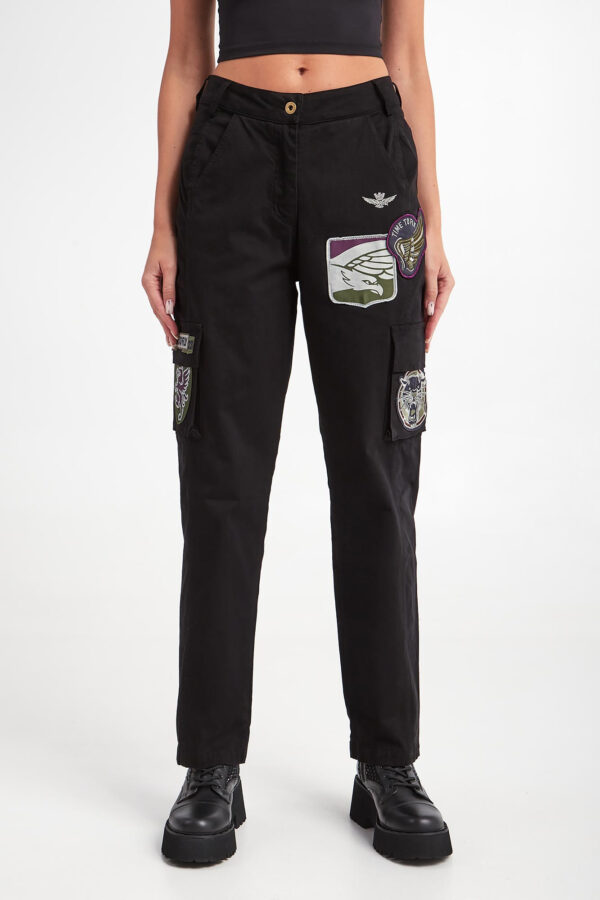 Spodnie damskie cargo AERONAUTICA MILITARE