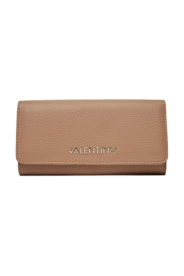 VALENTINO Beżowy portfel Brixton