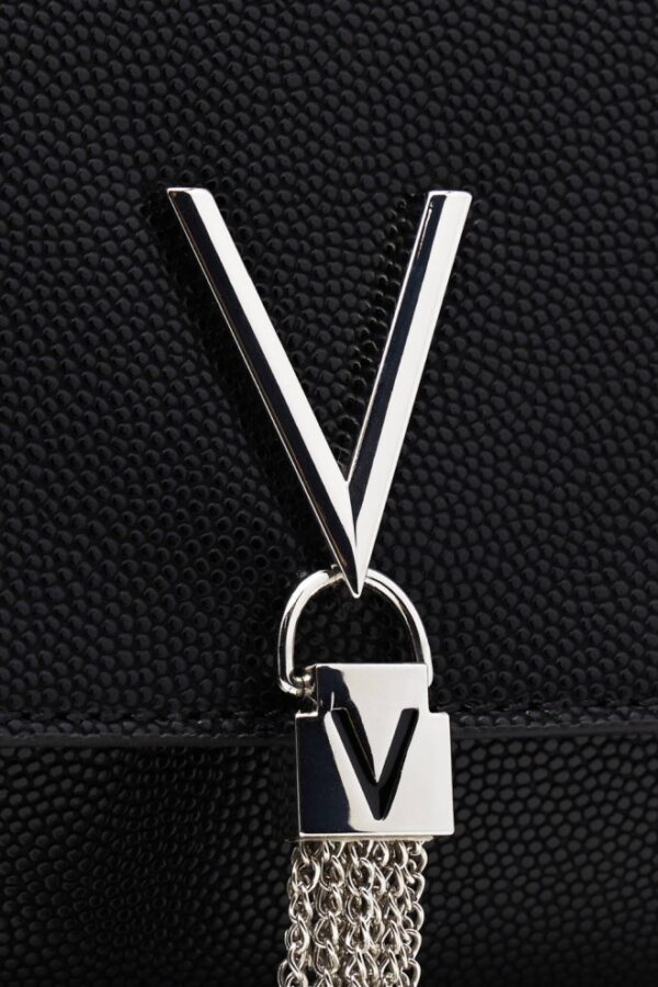 VALENTINO Czarna kopertówka Divina Pochette