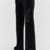 JUICY COUTURE Czarne damskie dresowe spodnie Layla Jewelled Low Rise Pant