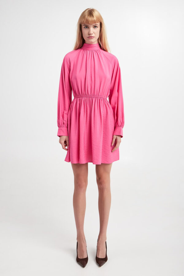 Sukienka satynowa SAMSØE SAMSØE