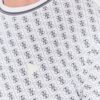 GUESS Biały męski t-shirt Marshall