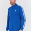 GUESS Niebieska męska bluza Full Zip