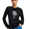 KARL LAGERFELD Czarna damska bluza Ikon Sketch
