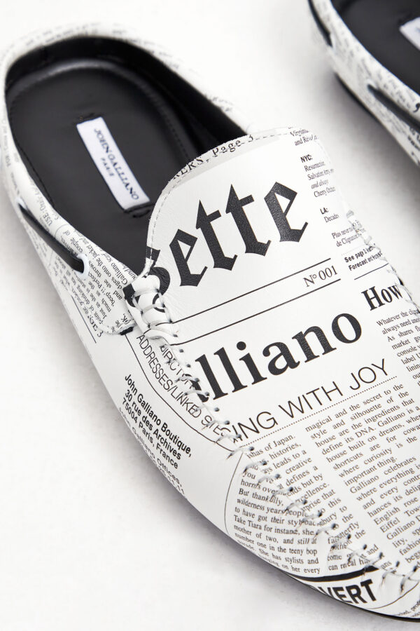 adc9c1c58210c5f969428d004b03e72b6290b0e3 Klapki mule męskie skórzane JOHN GALLIANO