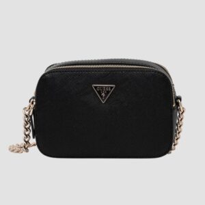 GUESS Czarna mała damska kopertówka Noelle