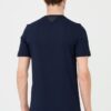 AERONAUTICA MILITARE Granatowy bawełniany męski t-shirt