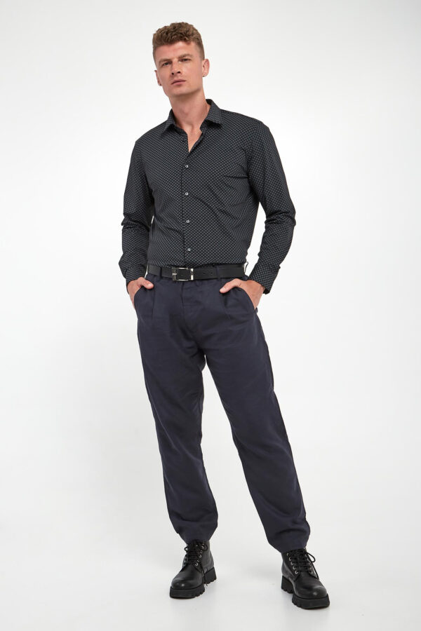 ae222ca14e3f77763a9032942a2569d27cf15938 Koszula męska ze wzorem Pit1-N JOOP!