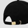 JUST CAVALLI Czarna damska czapka Logo Embroidery 3d Up