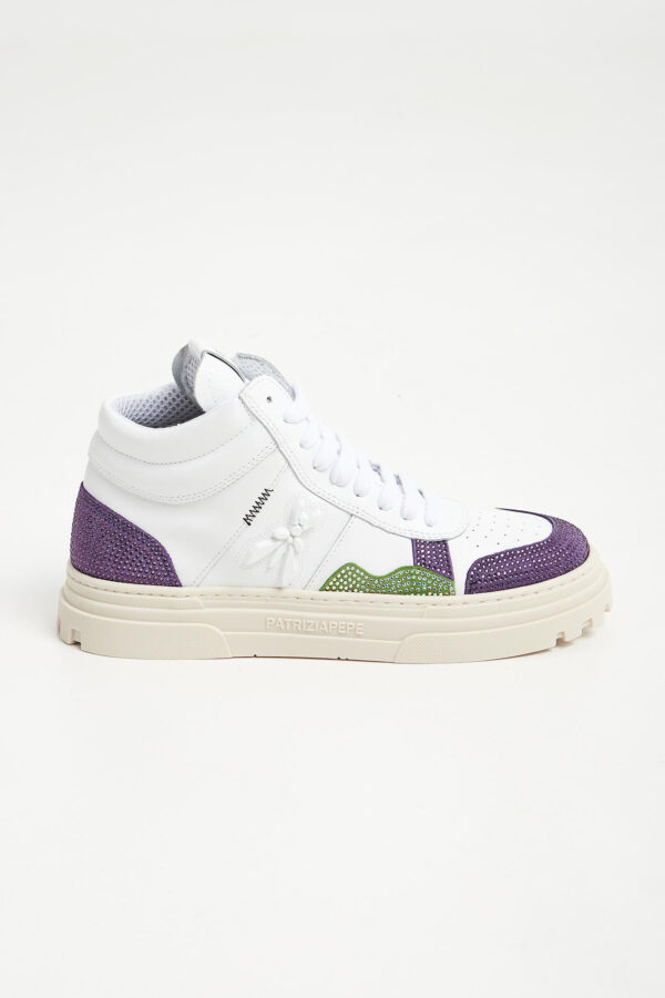 aeee708790dd91c6d193d5eeff2229fa93f2de25 Sneakersy damskie skórzane PATRIZIA PEPE