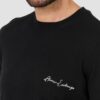 ARMANI EXCHANGE Czarny męski sweter Jumpers