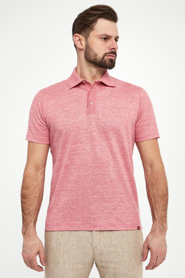 af85bf33f7b8306a929c629be8e260ebf7e5ba11 Polo męskie lniane PAUL&SHARK