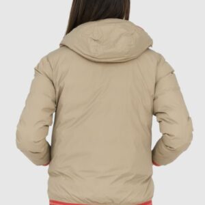 afecadb15cc7b5a0533e093ba882974ba3d5aba2 BLAUER Pomarańczowo-beżowa damska dwustronna kurtka Stella reversible down jacket