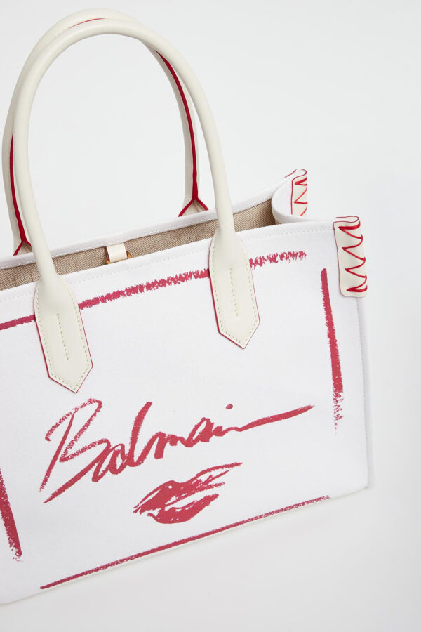 b0ce294d98c1d197bb2a2e4ed212f7ec9af40c31 Torebka damska shopper 'B-Army' BALMAIN
