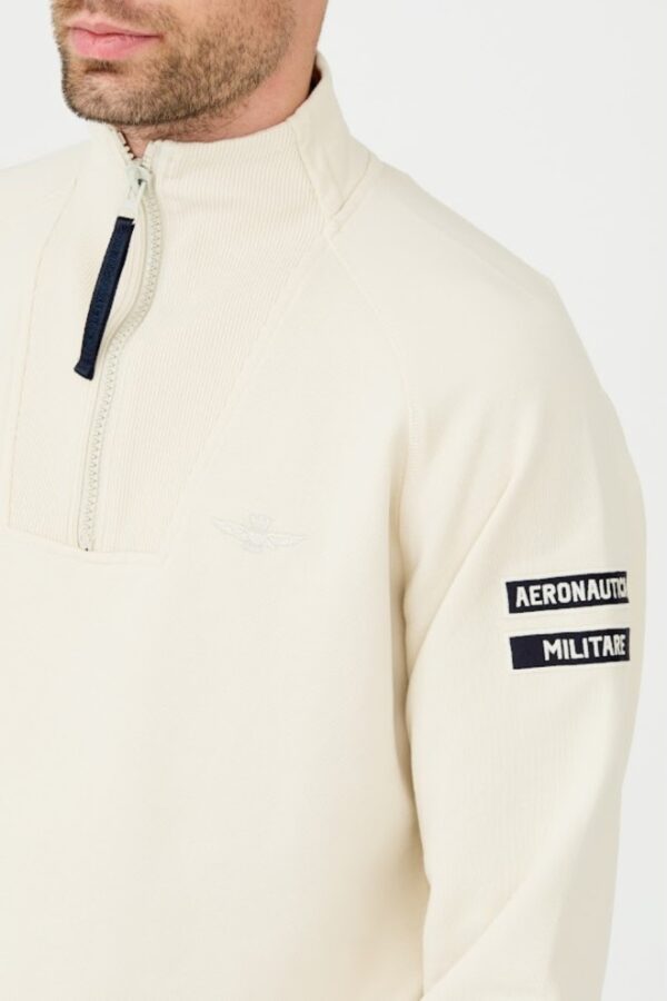 AERONAUTICA MILITARE Beżowa męska bluza