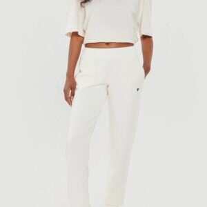 b18a2c2cfaf7b7f46758eb9fde4169111ec80cb4 GUESS Beżowe damskie spodnie dresowe Olympe