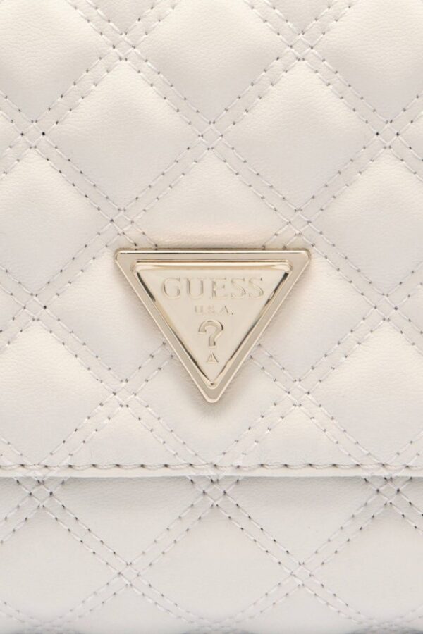 GUESS Pikowana torebka ecru Giully 2